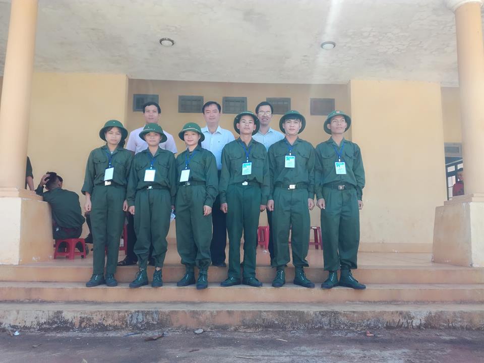 Trường THPT Nguyễn Bỉnh Khiêm tham dự Hội thao GDQPAN lần V năm 2019