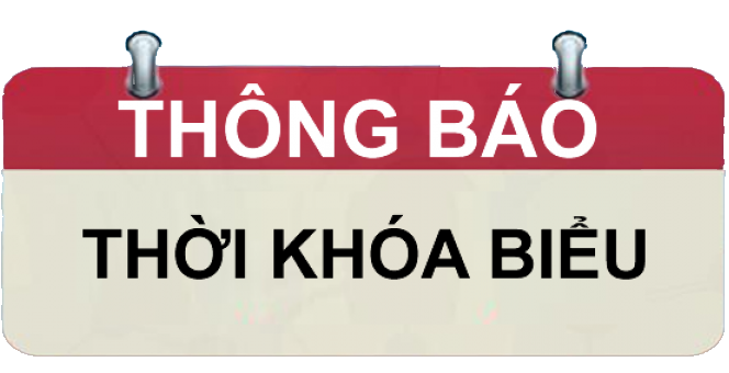 Thời khóa biểu (Áp dụng từ ngày 23-3-2026)